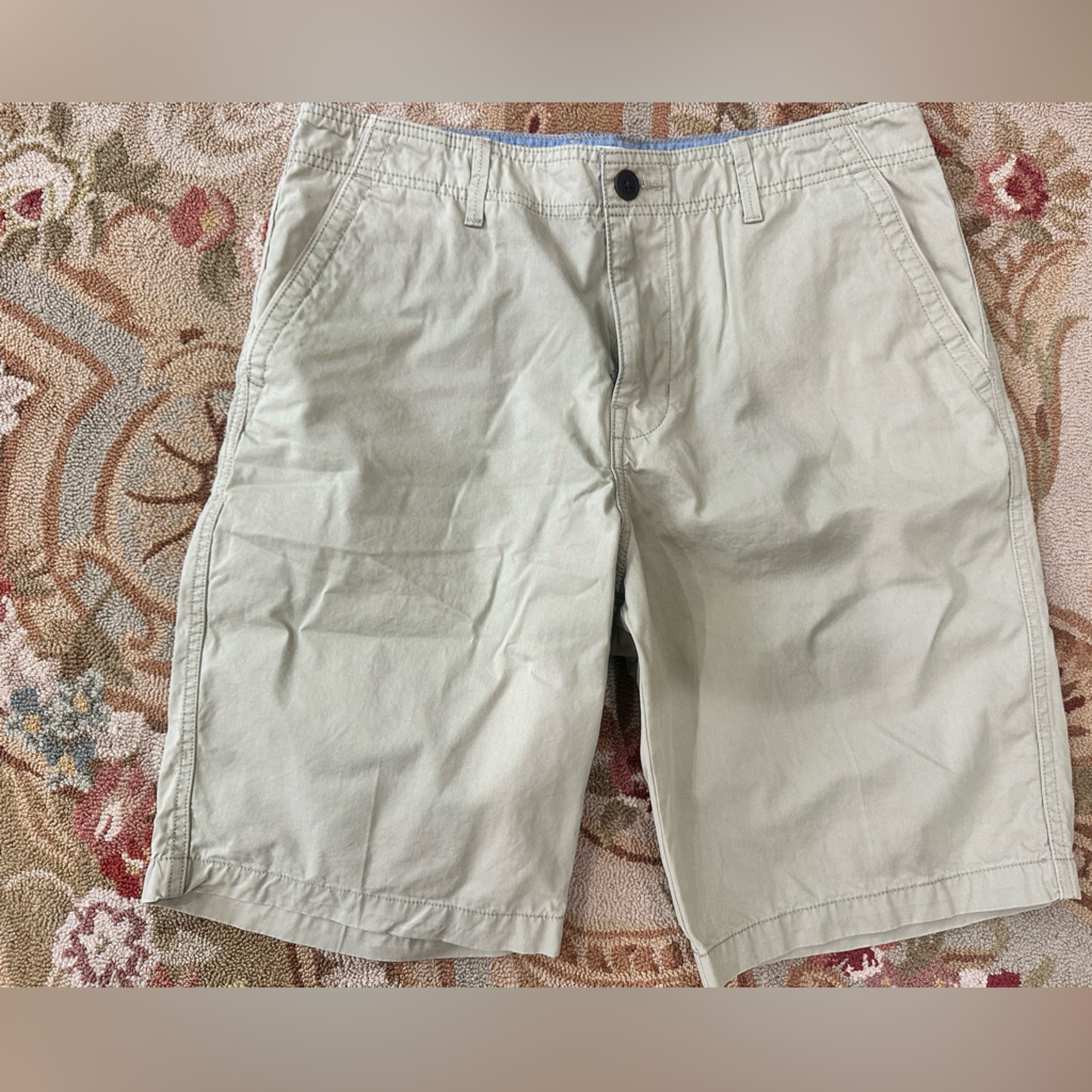 Mens Lucky Brand Beige Shorts Waist 33